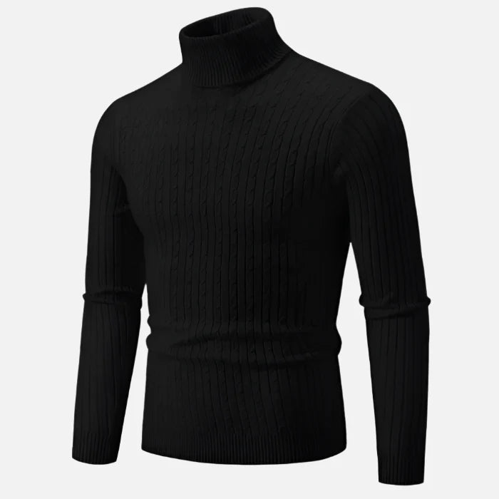 Suéter Masculino Pullover de Gola Alta Ferrutini FRT231
