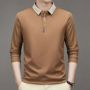 Camisa Polo  Comprida Gola Sofisticada