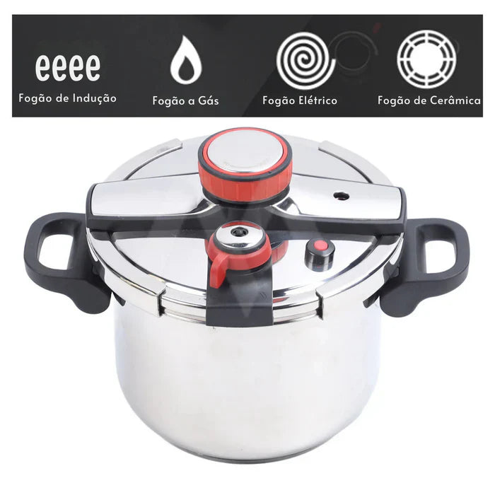 (compre 1 leve 2) Panela De Pressão Aço Inoxidável - À Prova De Explosão (OFERTA LIMITADA)