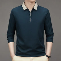 Camisa Polo  Comprida Gola Sofisticada