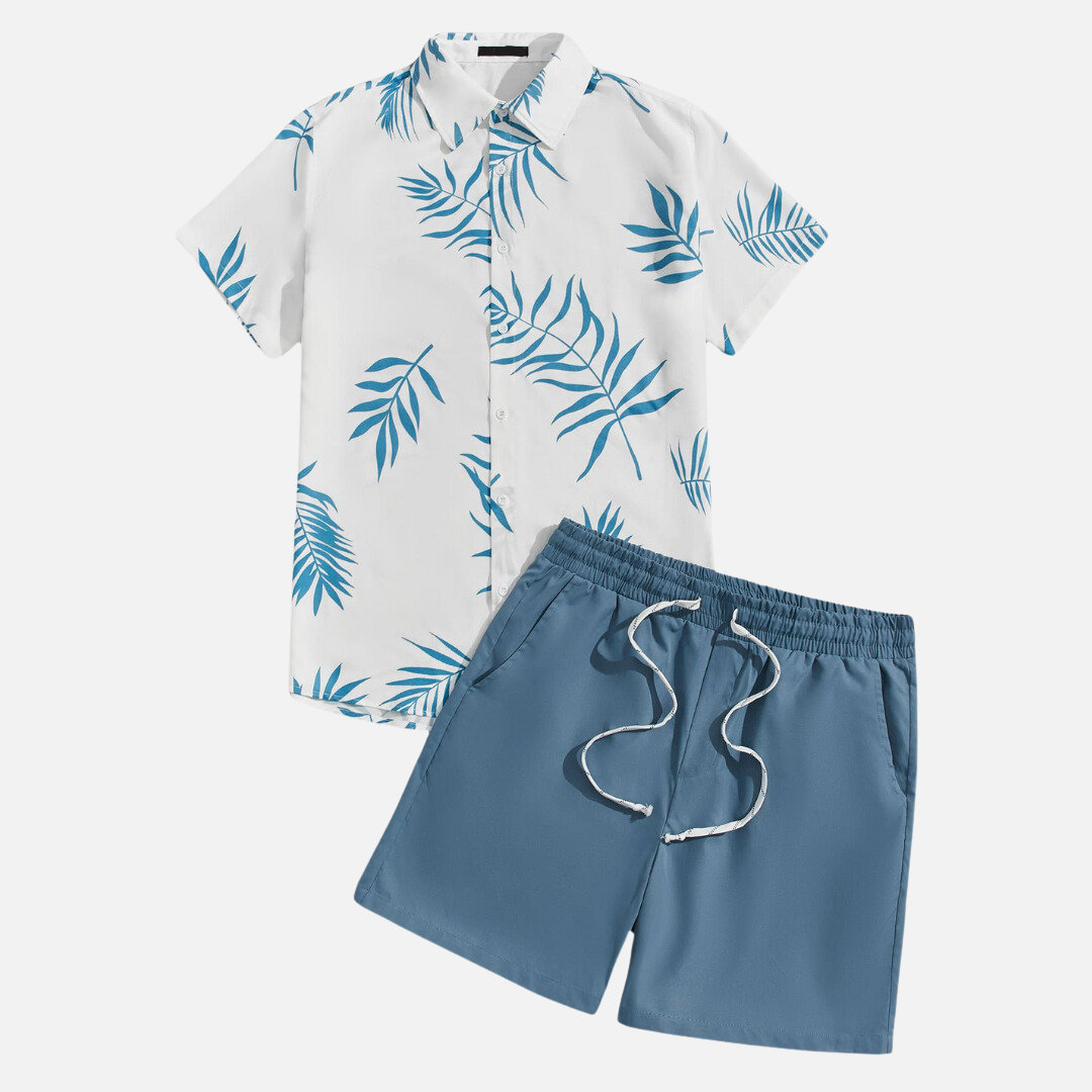Conjunto Camisa e Short Masculino Ferrutini FRT37