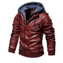 Jaqueta de Couro Masculina - Jones Carter + Brinde KIT FRIO