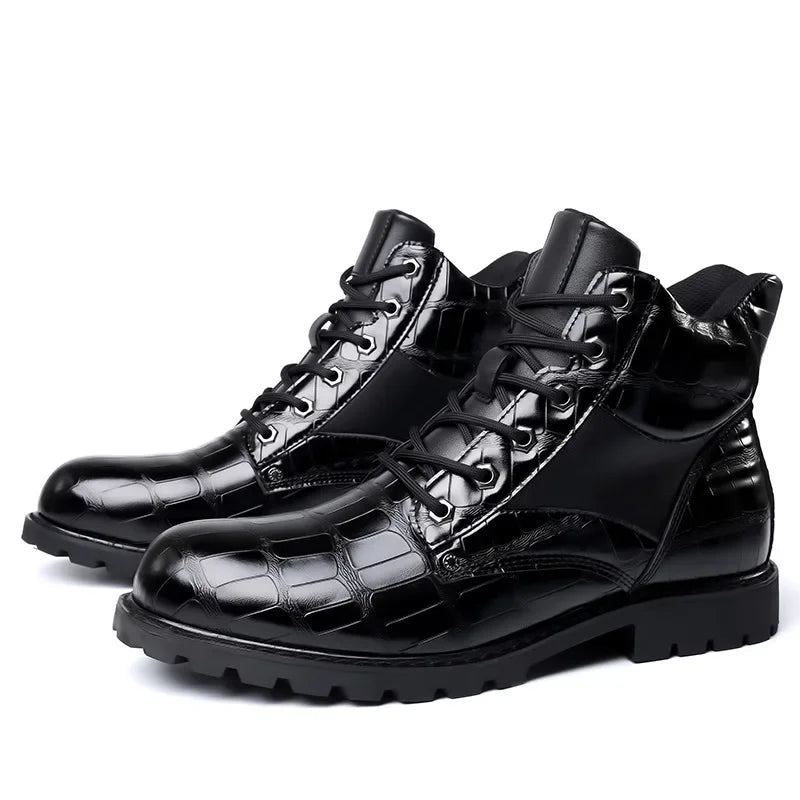 Bota Masculina em Couro Genuino - RusticMen