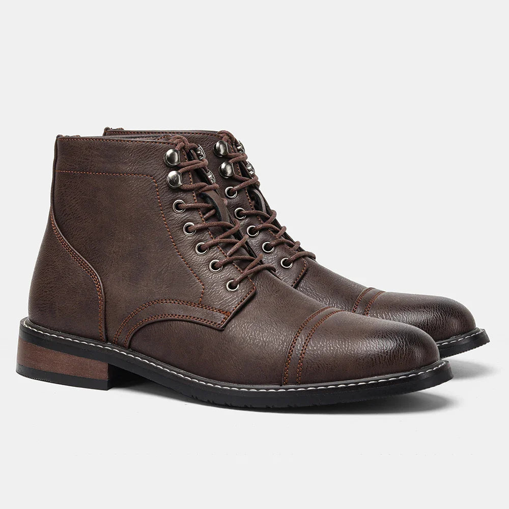 Bota Masculina em Couro Genuino - Renato Keven