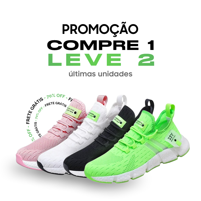 TÊNIS UNISEX  NEW RUN® [Compre 1 & Leve 2] + FRETE GRATIS