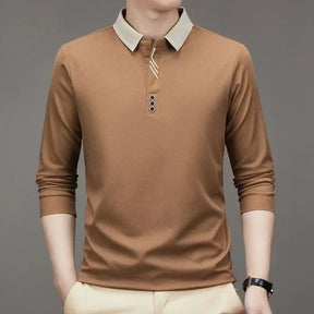 Camisa Polo  Comprida Gola Sofisticada