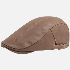 Boina Masculina Inglesa de Couro Ferrutini FRT279