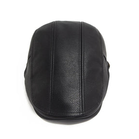 Boina Masculina Inglesa de Couro Ferrutini FRT279