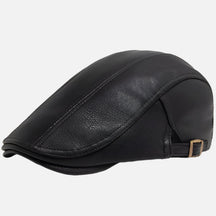 Boina Masculina Inglesa de Couro Ferrutini FRT279