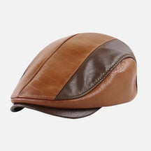 Boina Masculina Italiana de Couro Ferrutini FRT277