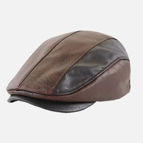 Boina Masculina Italiana de Couro Ferrutini FRT277