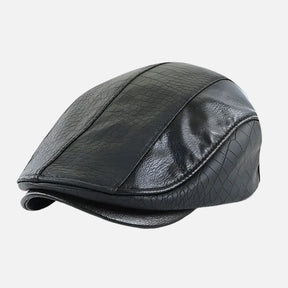 Boina Masculina Italiana de Couro Ferrutini FRT277