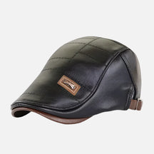 Boina Masculina Italiana de Couro Ferrutini FRT278