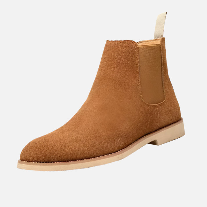 Bota Chelsea em Couro Masculina Ferrutini FRT249