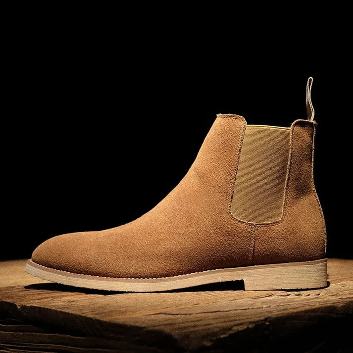 Bota Chelsea em Couro Masculina Ferrutini FRT249