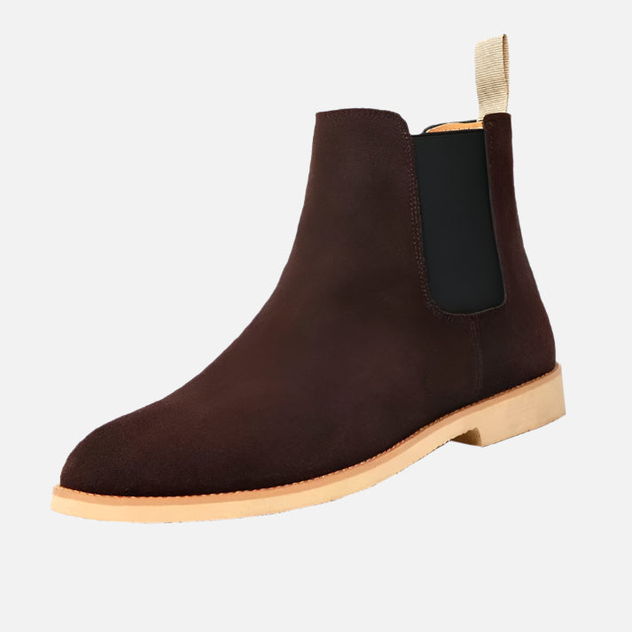 Bota Chelsea em Couro Masculina Ferrutini FRT249