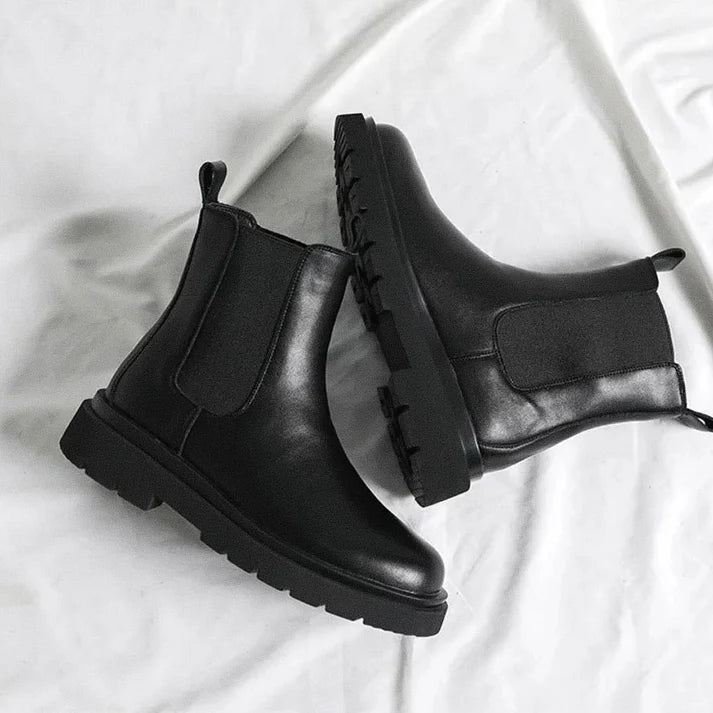 Bota Chelsea Masculina de Cano Alto Ferrutini FRT259