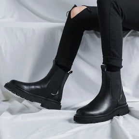 Bota Chelsea Masculina de Cano Alto Ferrutini FRT259