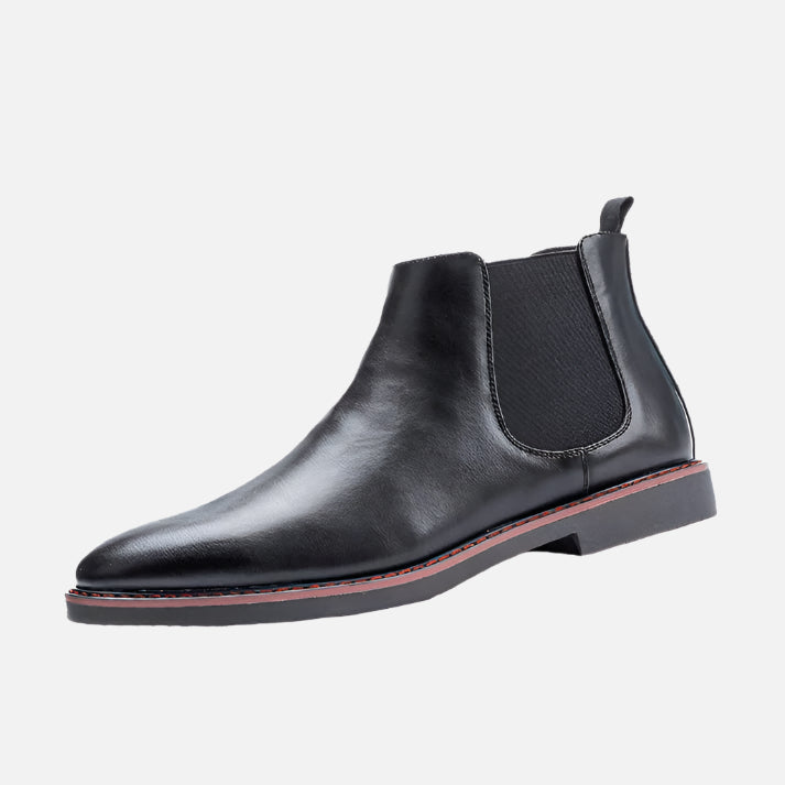 Bota Chelsea Masculina de Couro Ferrutini FRT255