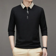Camisa Polo  Comprida Gola Sofisticada