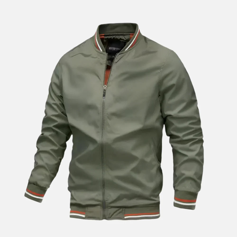 Jaqueta Casual Masculina com Zíperes Ferrutini FRT168