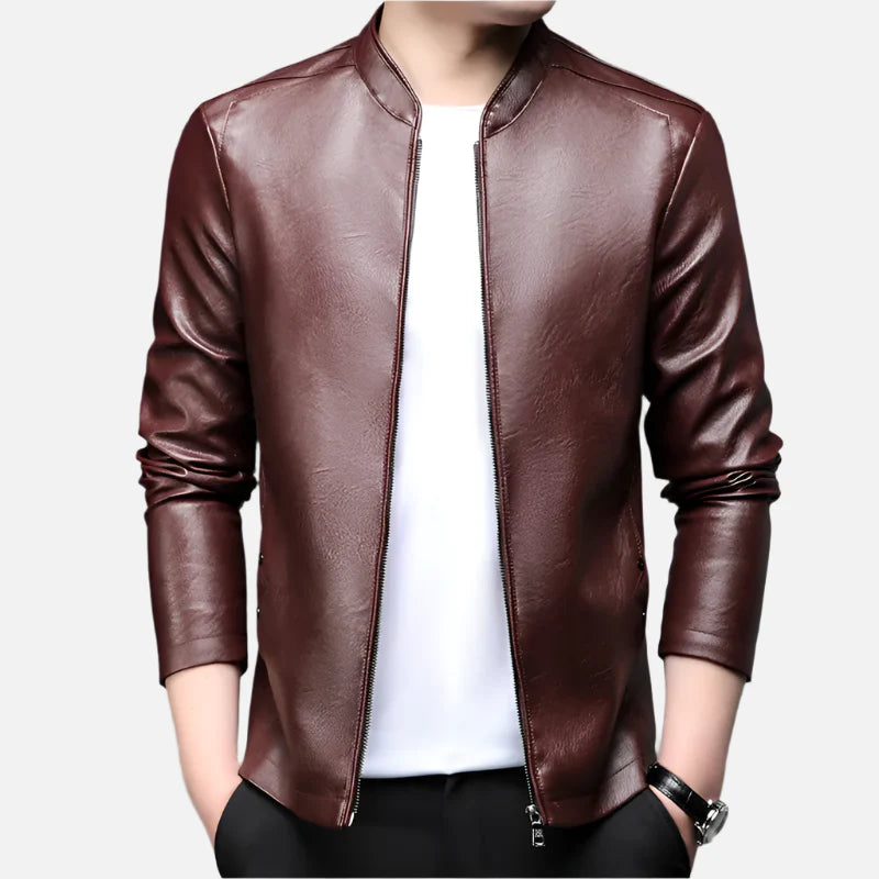 Jaqueta De Couro Masculina Ferrutini FRT165