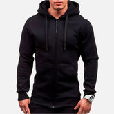 Jaqueta Moletom Masculina com Capuz e Zíper Ferrutini FRT184