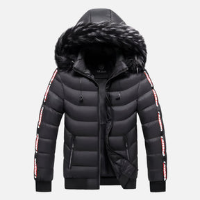 Jaqueta Puffer Masculina Capuz Forrado Ferrutini FRT206
