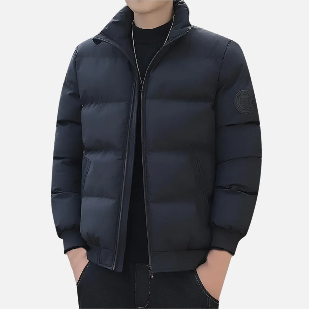 Jaqueta Puffer Masculina com Design Acolchoado Ferrutini FRT173