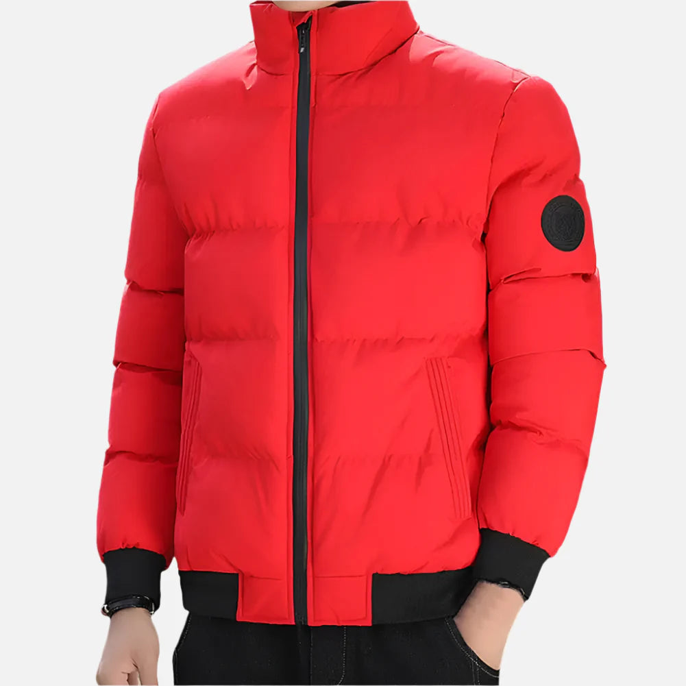 Jaqueta Puffer Masculina com Design Acolchoado Ferrutini FRT173