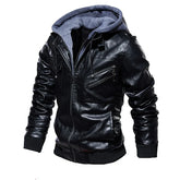 Jaqueta de Couro Masculina - Jones Carter + Brinde KIT FRIO
